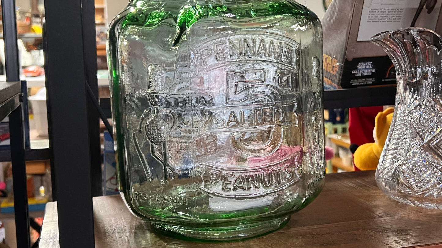 Planters Peanuts Glass Jar