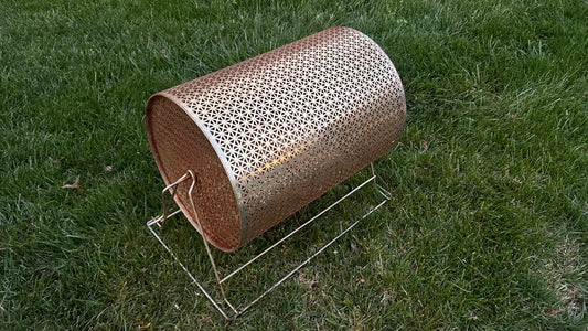 VTG Metal Raffle Drum