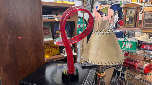 Hand Blown Glass Art Sculpture